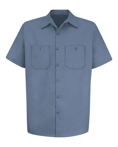 Red Kap Men's Cotton Short Sleeve Uniform Shirt