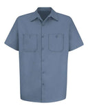 Red Kap Men's Cotton Short Sleeve Uniform Shirt