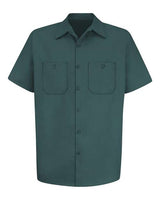 Red Kap Men's Cotton Short Sleeve Uniform Shirt