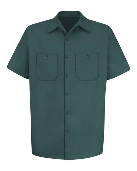 Red Kap Men's Cotton Short Sleeve Uniform Shirt