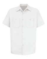 Red Kap Men's Cotton Short Sleeve Uniform Shirt