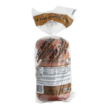Just Bagels Authentic New York Pumpernickel Bagel 4 oz. - 48/Case