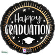 Graduation Foil Balloon 18 Inch Happy Seal