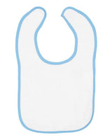 Infant Contrast Trim Terry Bib