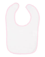 Infant Contrast Trim Terry Bib