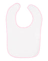 Infant Contrast Trim Terry Bib