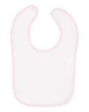 Infant Contrast Trim Terry Bib
