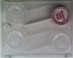 To Mom With Love Sucker Chocolate Mold - CCM002