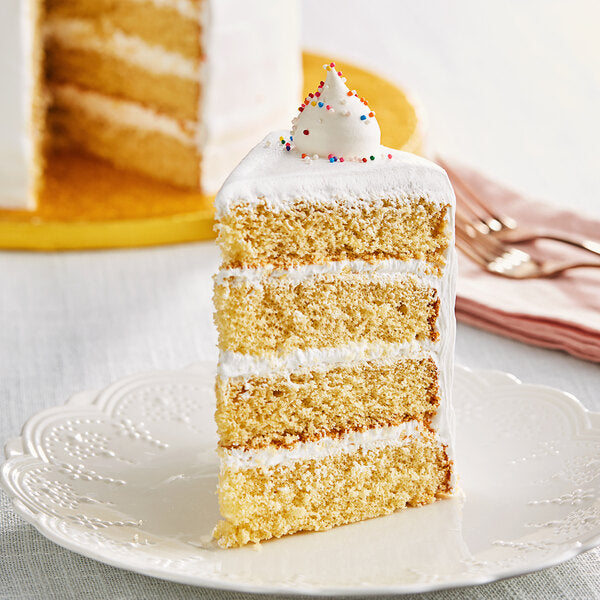 Rich's Allen Un-Iced Round Sponge Cake 11.22 oz. - 24/Case