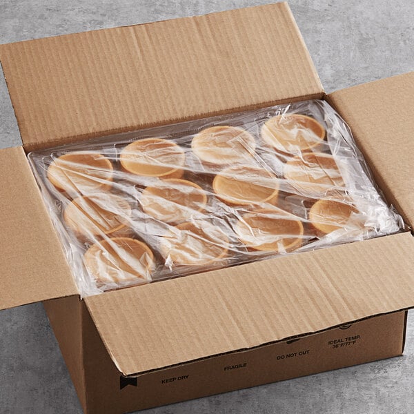 Pidy Gourmet Round Sweet Butter Tart Shell 3 1/4" - 96/Case