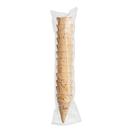 The Cone Guys Chocolate Chip Cookie Ice Cream Cone - 120/Case