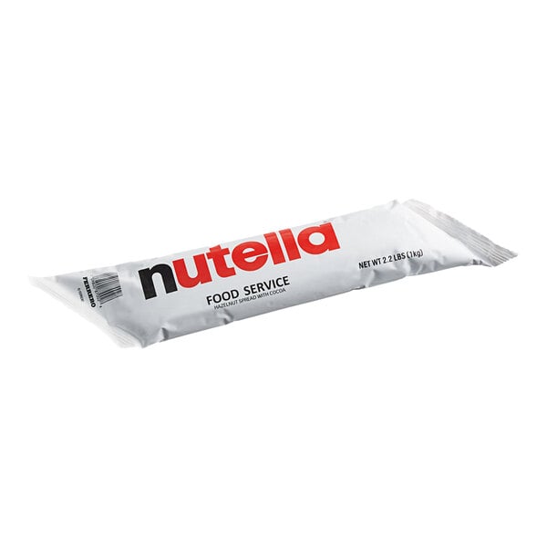 Nutella Hazelnut Spread 2.2 lb. Piping Bag - 6/Case