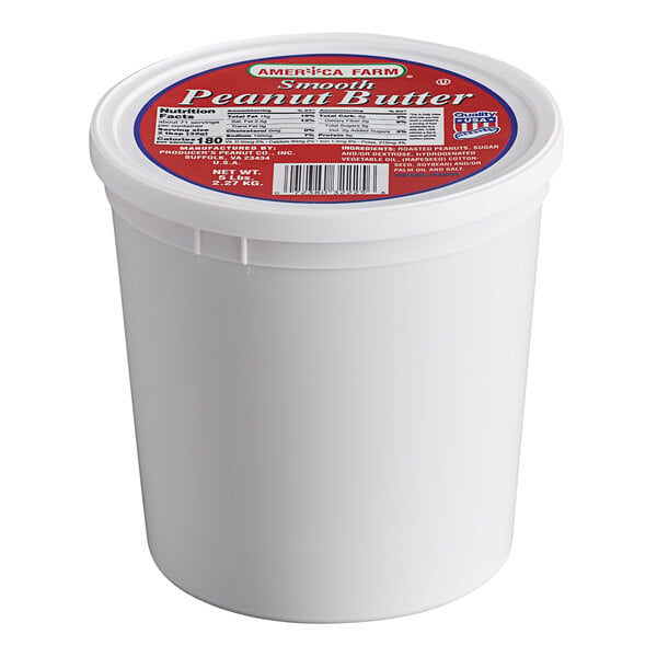 Producers Peanut Company Bulk Creamy Peanut Butter 5 lb. Tub