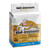 Lesaffre SAF-Instant Yeast 1 lb. Vacuum Pack - 20/Case