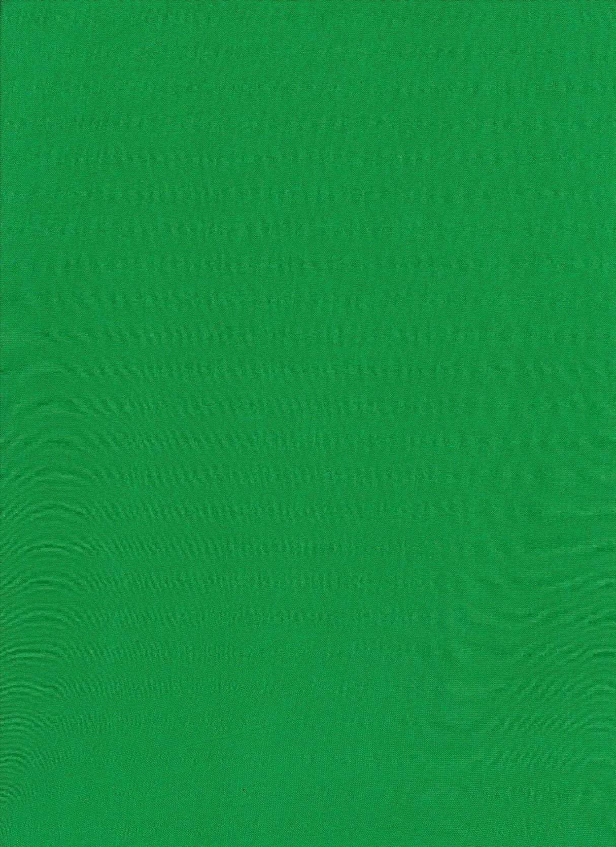 Rayon Jersey Knit Green Solid Fabric