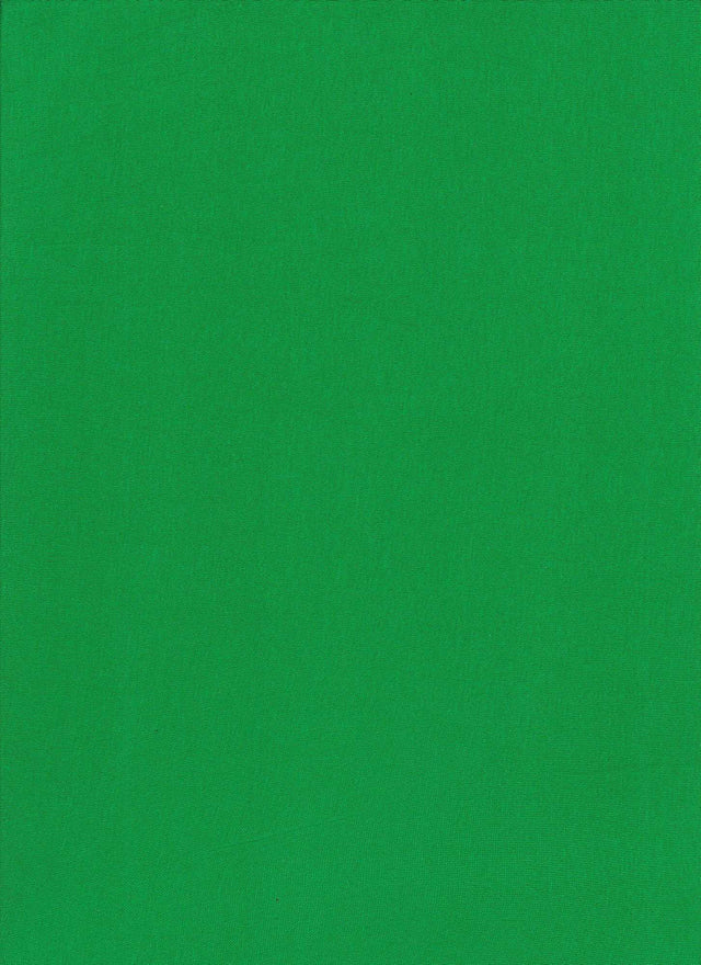 Rayon Jersey Knit Green Solid Fabric