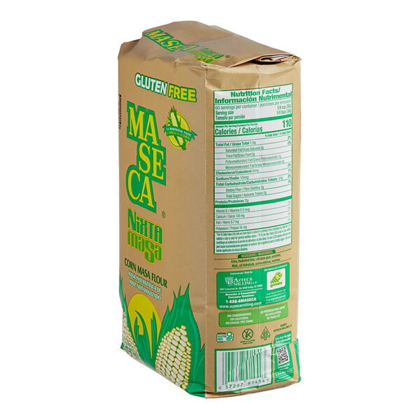 Maseca Nixtamasa Corn Masa Flour 4 lb. - 10/Case