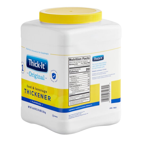 Thick-It Original Food and Beverage Thickener 36 oz. - 6/Case