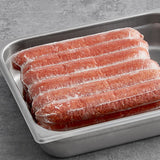 Vienna Beef 8" 3/1 Ditka Hot Beef Polish Sausage - 15/Pack