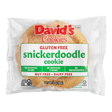 David's Cookies 3 oz. Gluten-Free Individually-Wrapped Snickerdoodle Cookie - 24/Case