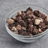 Chopped Cookies and Creme Ice Cream Topping 2.5 lb. - 4/Case