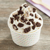 Chopped Cookies and Creme Ice Cream Topping 2.5 lb. - 4/Case