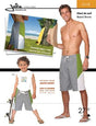 Sewing Pattern Boardshorts by Jalie