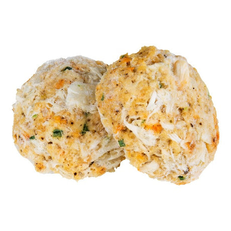 Handy 4 oz. Handmade Ultimate Crab Cakes - 24/Case