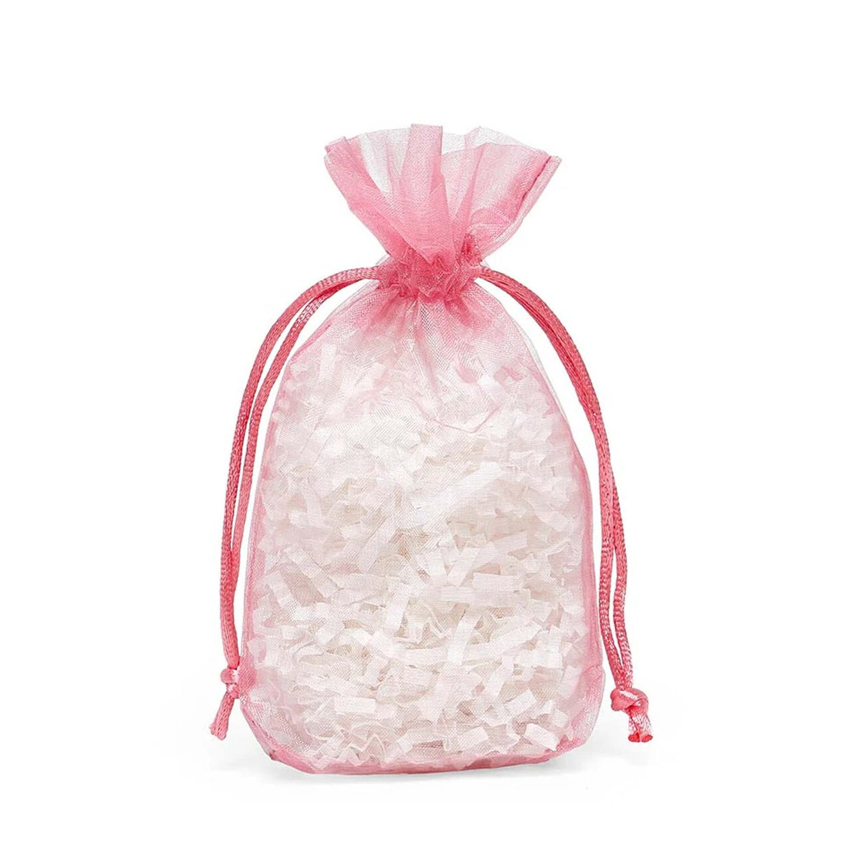 Flat Bottom Organza Bags 5 1/2''x11/2''x10 1/2'' for Deluxe Packaging