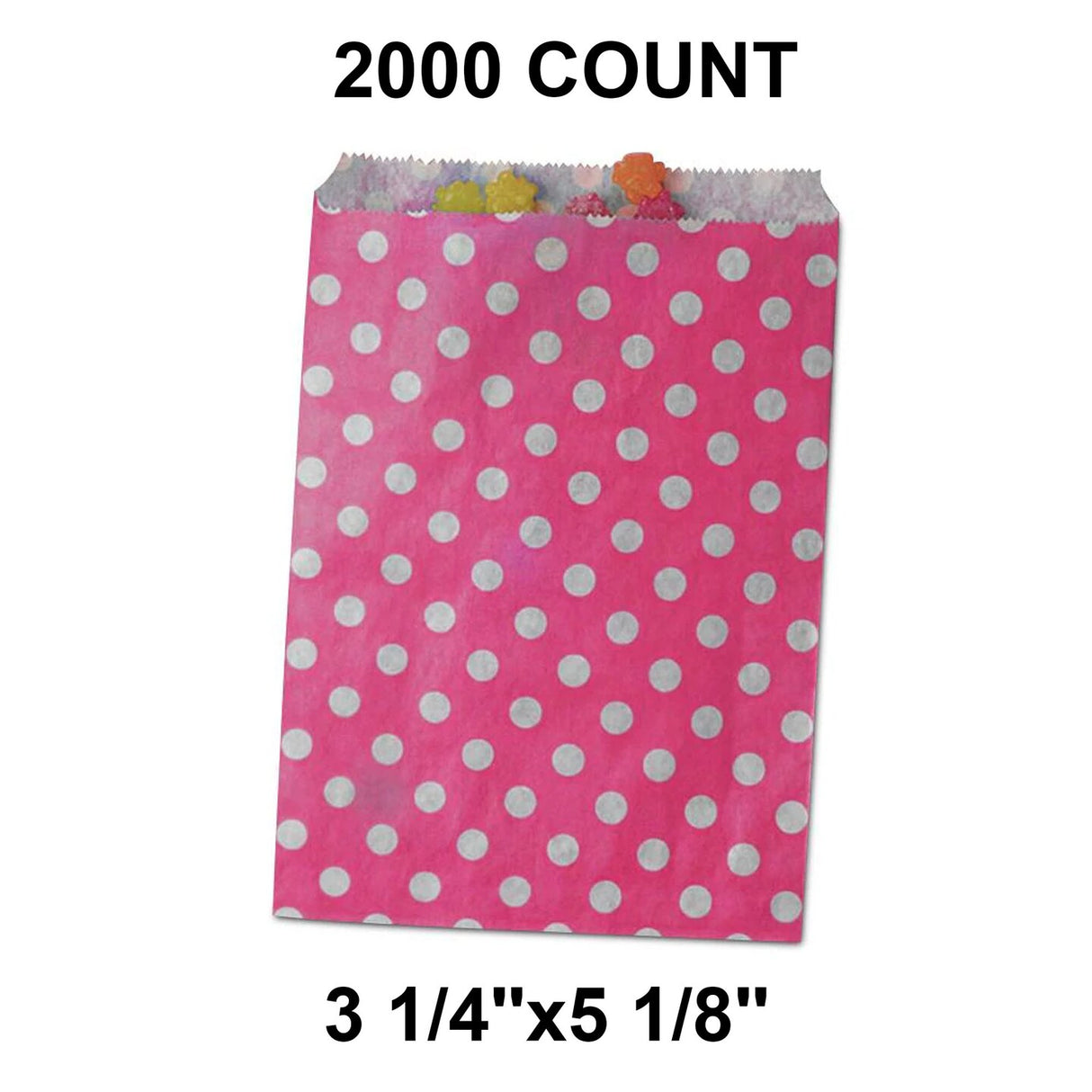 Pocket-Sized Small Dots Bags 3 1/4" x 5 1/8"