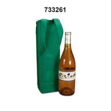 Non-Woven Reusable Wine Carry Bag Compact 7" x 4" x 14"