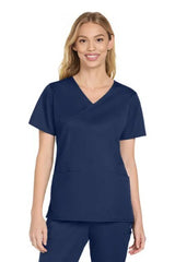 Wink® Women’s WorkFlex Mock Wrap Top