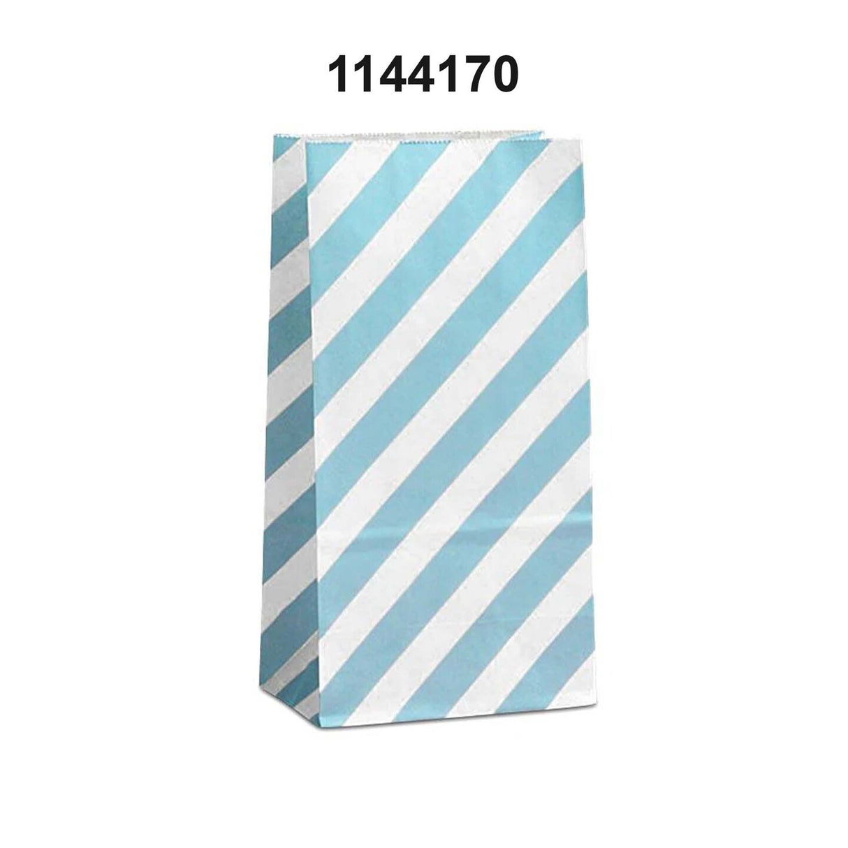 Diagonal Stripe SOS Bags 3 5/8'' x 2 1/4'' x 7''