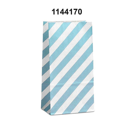 Diagonal Stripe SOS Bags 3 5/8'' x 2 1/4'' x 7''