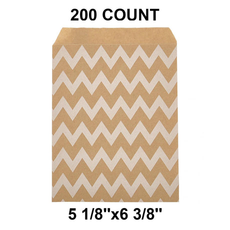 Eco-Friendly White Paper Merchandise Bags 5 1/8" x 6 3/8"