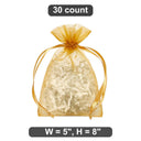 Ideal for Wedding Souvenirs 5" x 8" Organza Bag