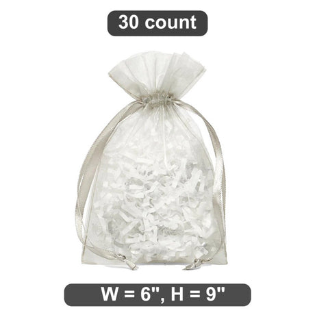 Organza Bags 6” x 9” for Beautiful Gift Wrapping