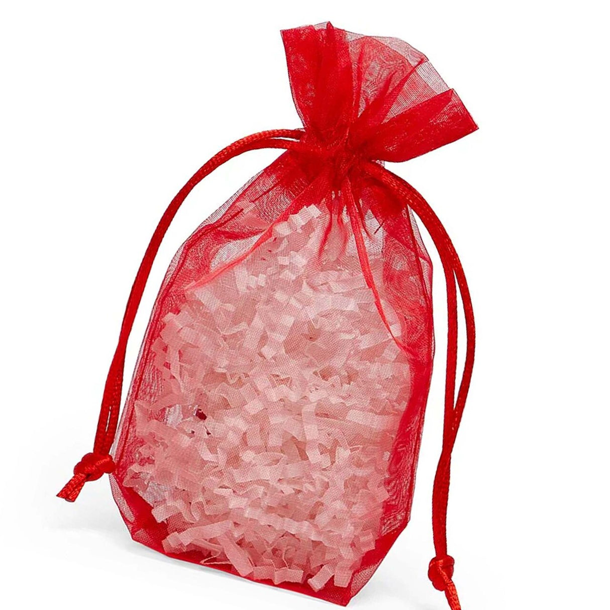Flat Bottom Organza Bags 3 1/2''x1''x5 1/2'' for Elegant Gifts