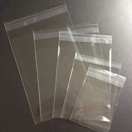 Premium Lip & Tape Self-Sealing Bags 5 1/4" x 7 1/4" 1.6 mil