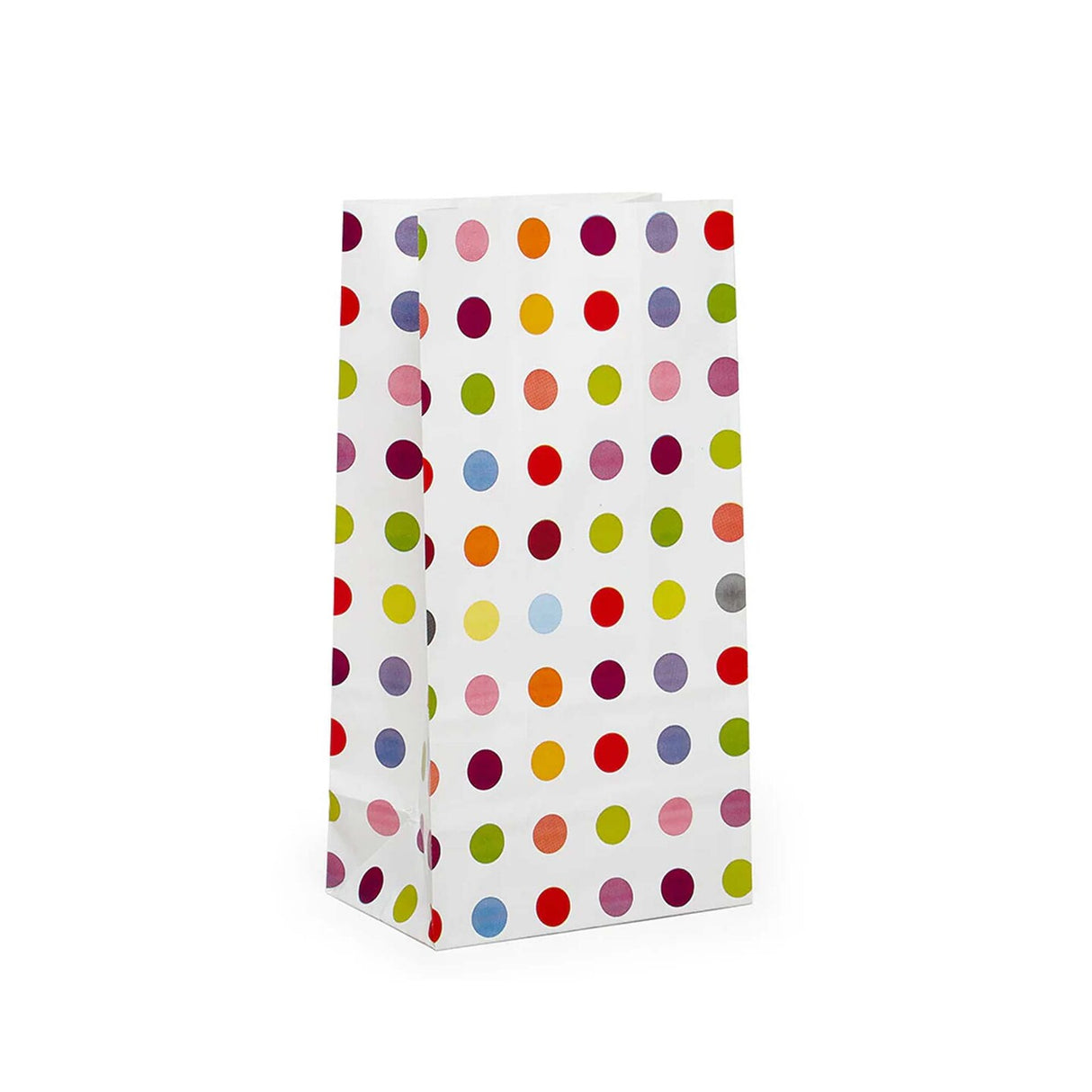 Dot Patterned Sos Food Bags 5'' X 3 1/8'' X 9 5/8''