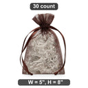 5” x 8” Organza Bags Perfect for Wedding Favors