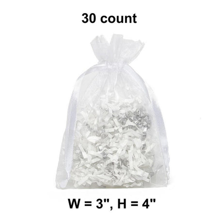 3" x 4" Organza Bag Perfect for Jewelry and Gifts