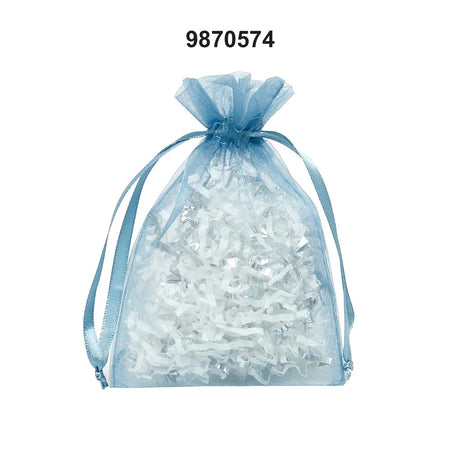 Mini Organza Gift Bags 8” x 12” for Favors