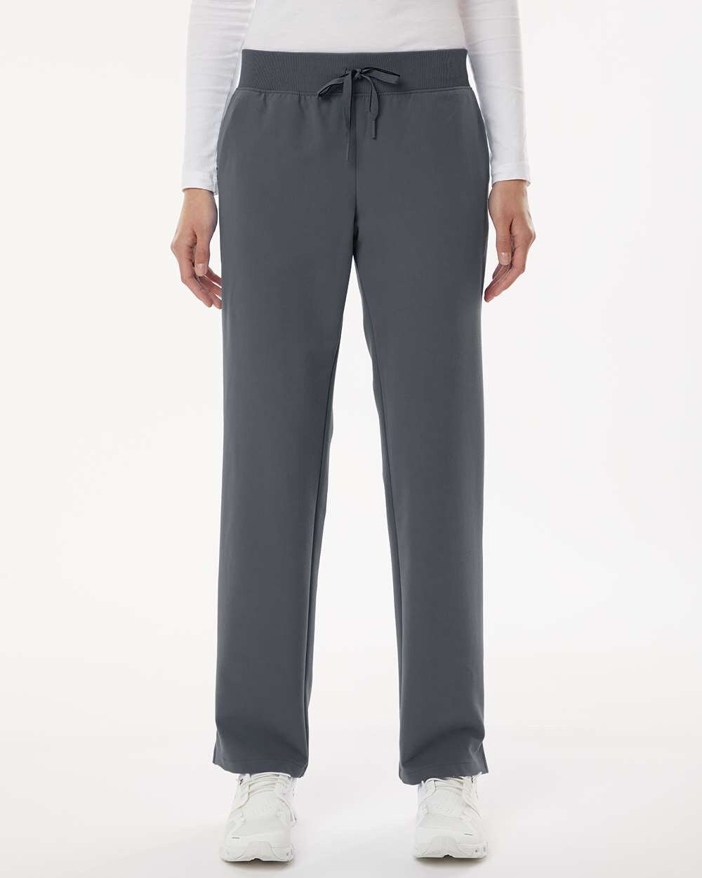 Jaanuu® Women's Xenos Essential Knit Waist Scrub Pants Petite Sizes
