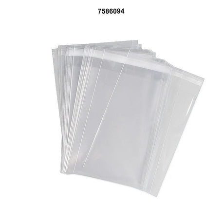 Durable Self-Sealing Bags with Lip 16 7/16" x 20 1/8" 1.6 mil
