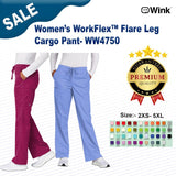 Wink® Women’s WorkFlex Flare Leg Cargo Pant