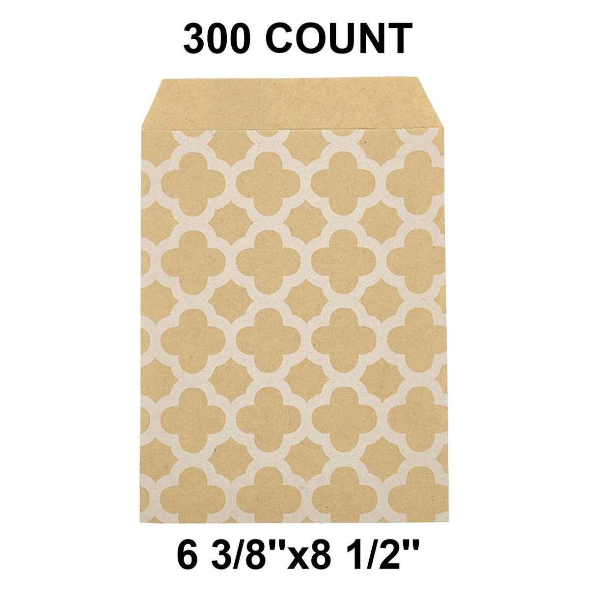 Reliable White Paper Merchandise Bags 6 3/8" x 8 1/2"