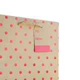 Custom Patterned Gift Bags 10" x 4" x 8"