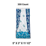 Christmas Patterned Cello Bags 5” x 3” x 11.5”