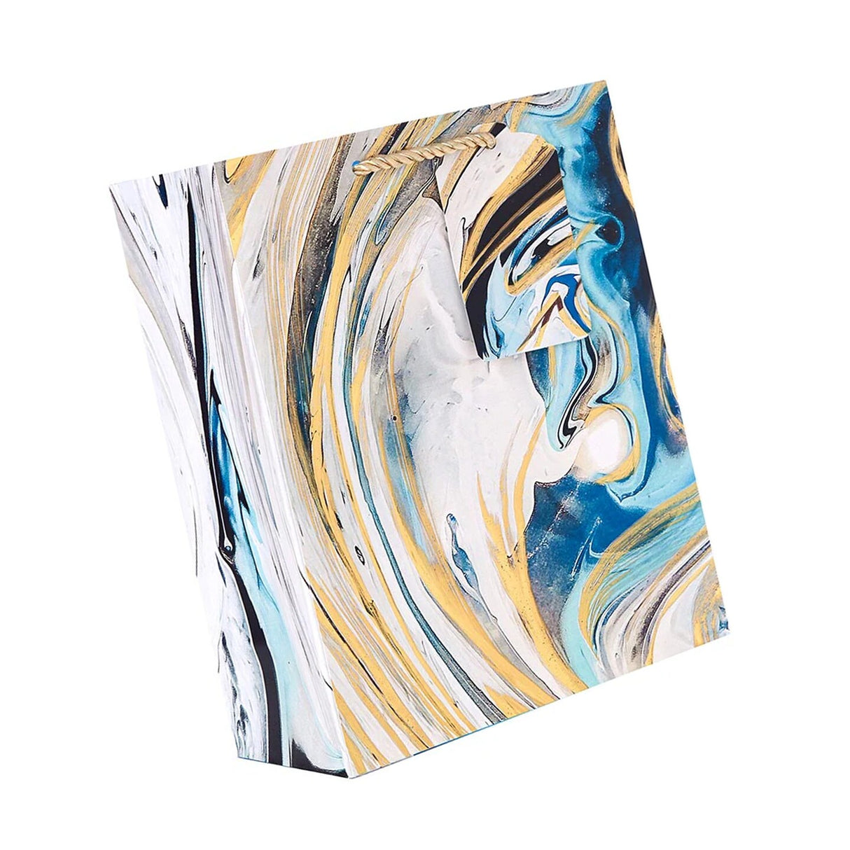 Vibrant Patterned Gift Bags 10" x 4" x 8"